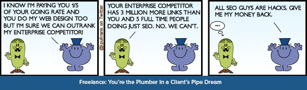 Freelance Scenario: You're a Plumber in a Pipe Dream