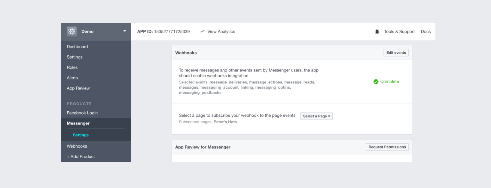 facebook notification