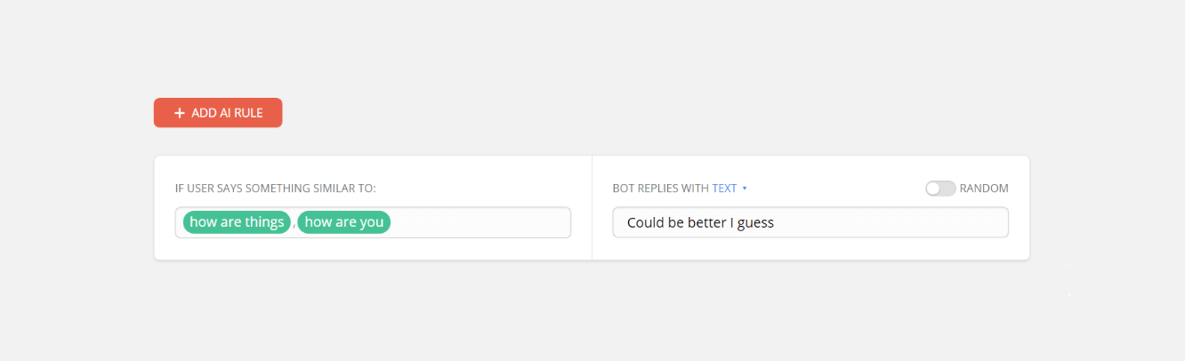 chatfuel ai