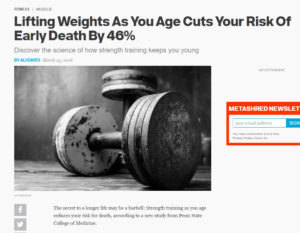 Viral fitness article on Men's Health