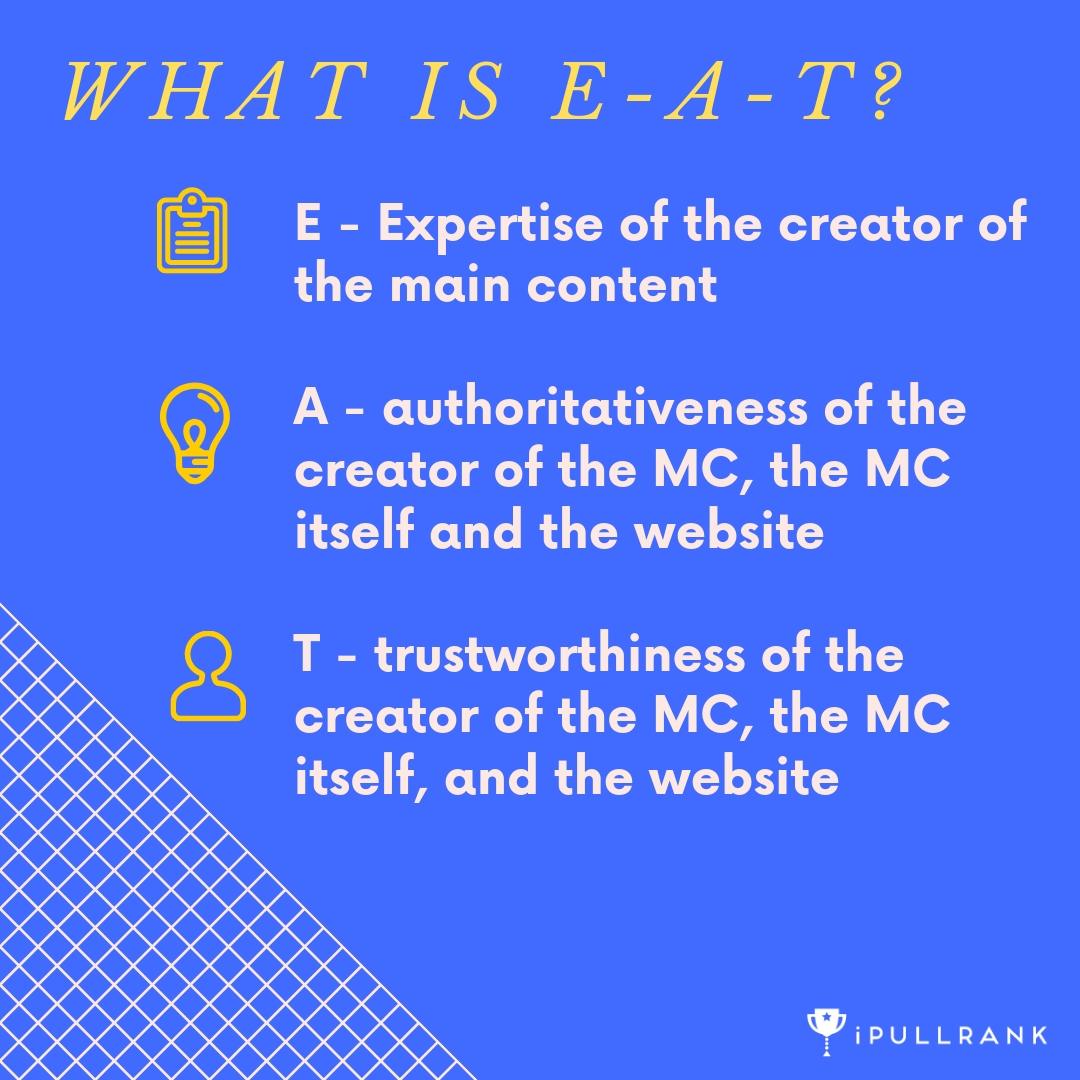 what is e-a-t content