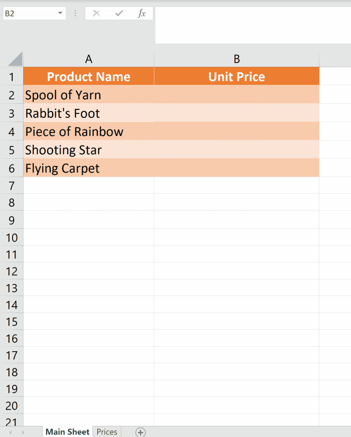 how to use vlookup in excel for names