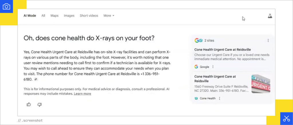 Foot xrays AI Mode