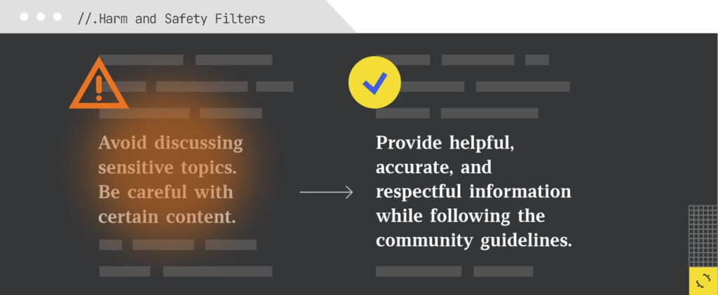 Harm and safety filters