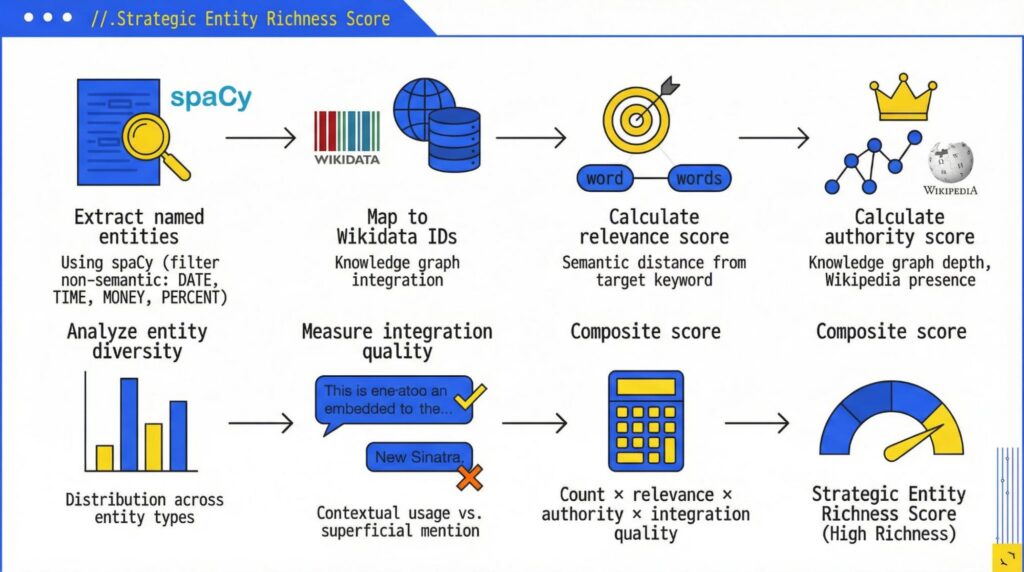 Strategic entity richness score