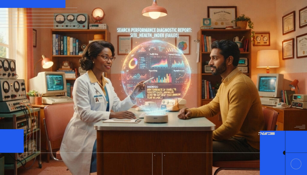 diagnosing an SEO problem with AI